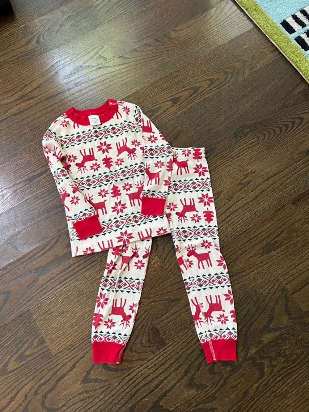 Hanna Andersson reindeer pajamas